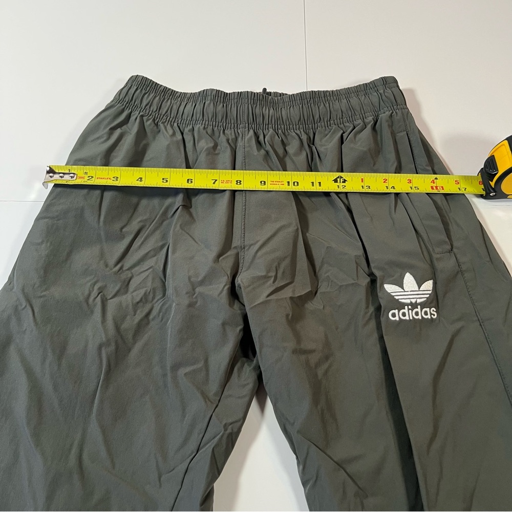 Adidas Originals Gray Track Pants Windbreaker Joggers Size L - Picture 9 of 12